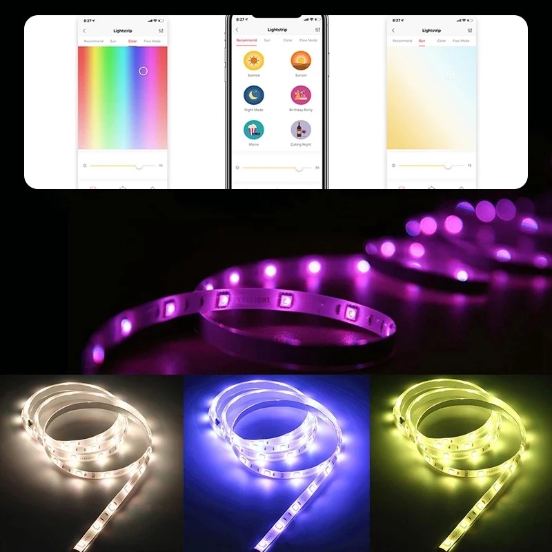 Versão global da fita de luz L - Yeelight Light Lightstrip avaliação e preço